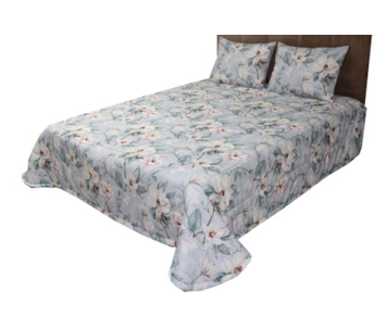 COLCHA C/FR 250X260 MAGNOLIA 30 AZUL CL