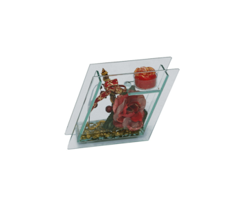 CASTICAL VIDRO C/VELA 0704BL96-W