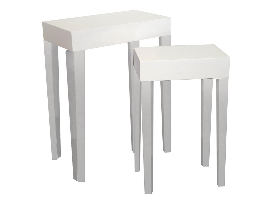 CJ 2 MESAS 58x79 + 41x68 Bran YH017KD-R-WP