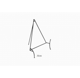 SUPORTE METAL SMALL STAND 30CM