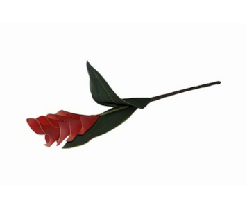HASTE FLOR BORDEAUX W100612083