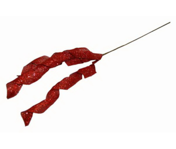 HASTE CURLY VERM 76cm MFT17973-A-RED
