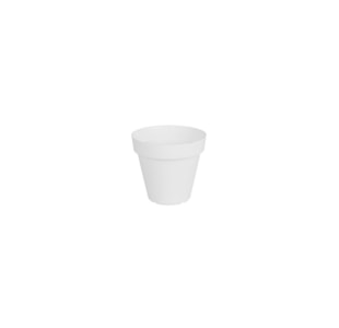 VASO CAPRI 14cm BRANCO