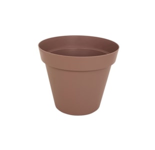 VASO CAPRI 25cm TORTORA