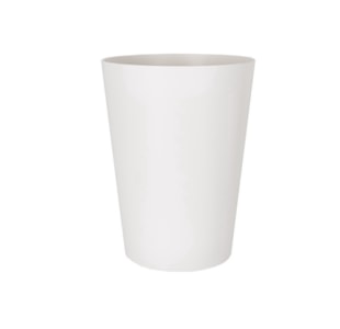 VASO PORTO ALTO 80cm BRANCO MATE