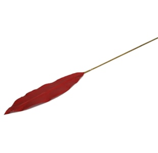 FOLHA ESTRELICIA VERM 90cm YP914401 RD-04