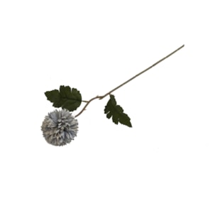 HASTE FLOR 37cm AZUL TSQ190138#3