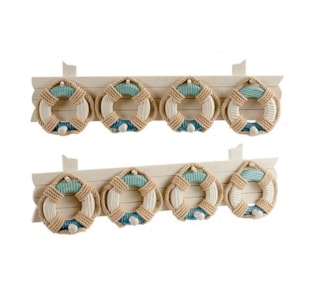 CABIDE MAD 4 GANCHOS 57cm 30212