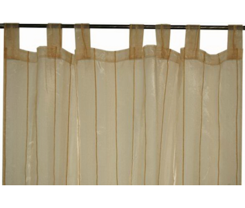 PAR CORTINADOS L280XA250 BEGE CHENIL/2