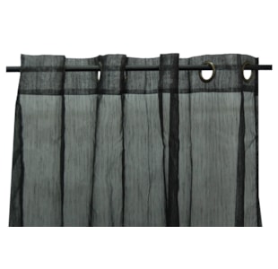 CORTINA 150x250cm PRETO NO. 171 BLACK