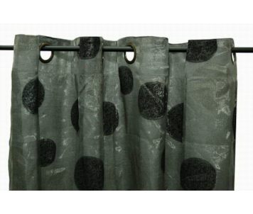 CORTINA DUP 150x250cm PRETO XL2813 5