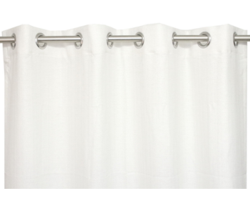PAR CORTINADOS 150X250 BRANCO CRYSTAL