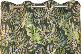 PAR CORTINADOS 150X250 ALBUS VERDE