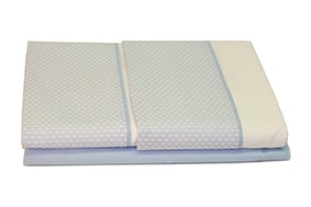 JOGO CAMA 180X290 C 2 AZUL AL841