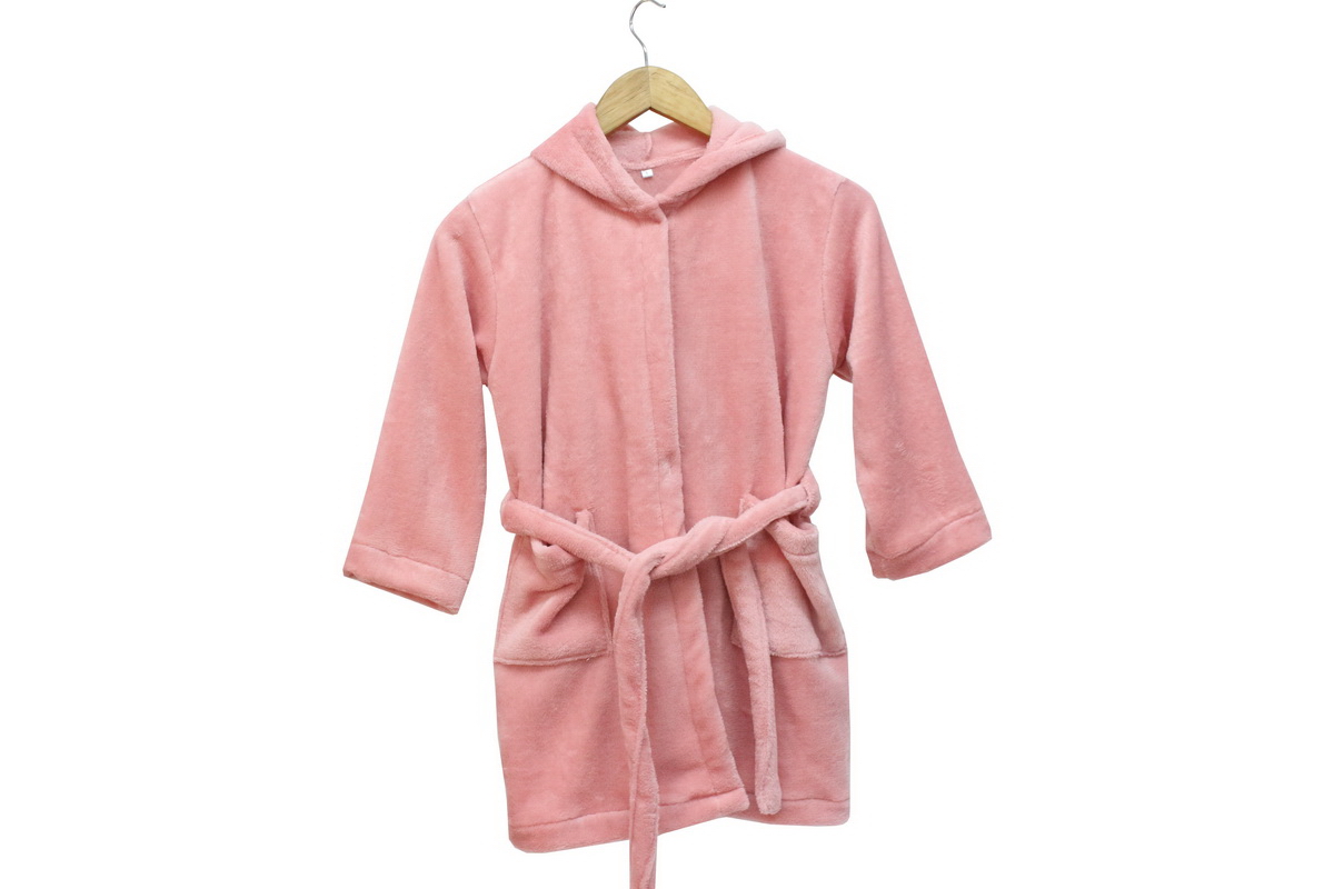 ROBE C/CAPUZ N 8/10 ROSA RT/05
