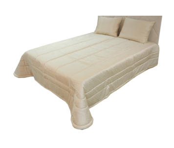 COLCHA C/FR 250X260 01 CREME RODA