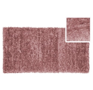 TAPETE 80X150 ROSA CLARO FL-477