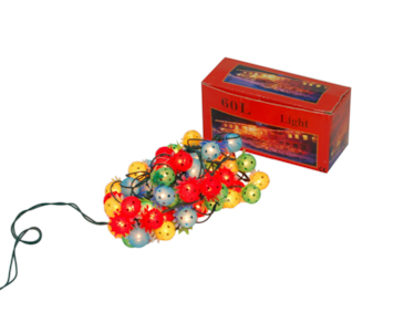 ILUMINACAO NATAL 60L BALL