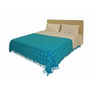 COLCHA 240X260 TURQUESA 02454/1