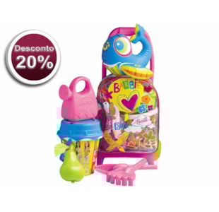 CJ PRAIA MOCHILA BARBIE 23426