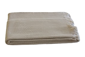 MANTA SW MALHA 120X200 TAUPE
