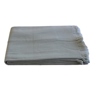 MANTA SW MALHA 120X200 CINZA