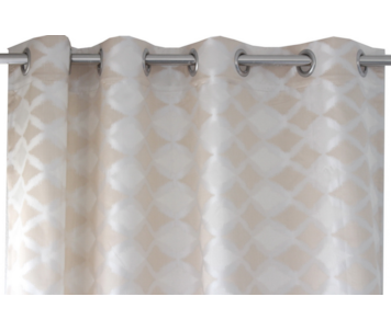PAR CORTINADOS 150x250 CREME ELEGANCE