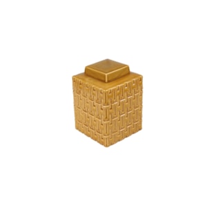 CAIXA CERAM 23cm Amarelo GB18J01-Sy