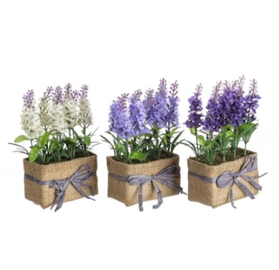 VASO FLOR LAVANDA 11,5cm 61883