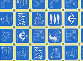 ROLO PAPEL 60cm AZUL LISBOA 228
