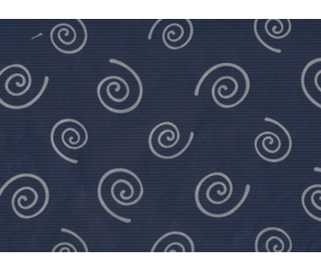 ROLO PAPEL KRAFT AZUL/PRATA 74