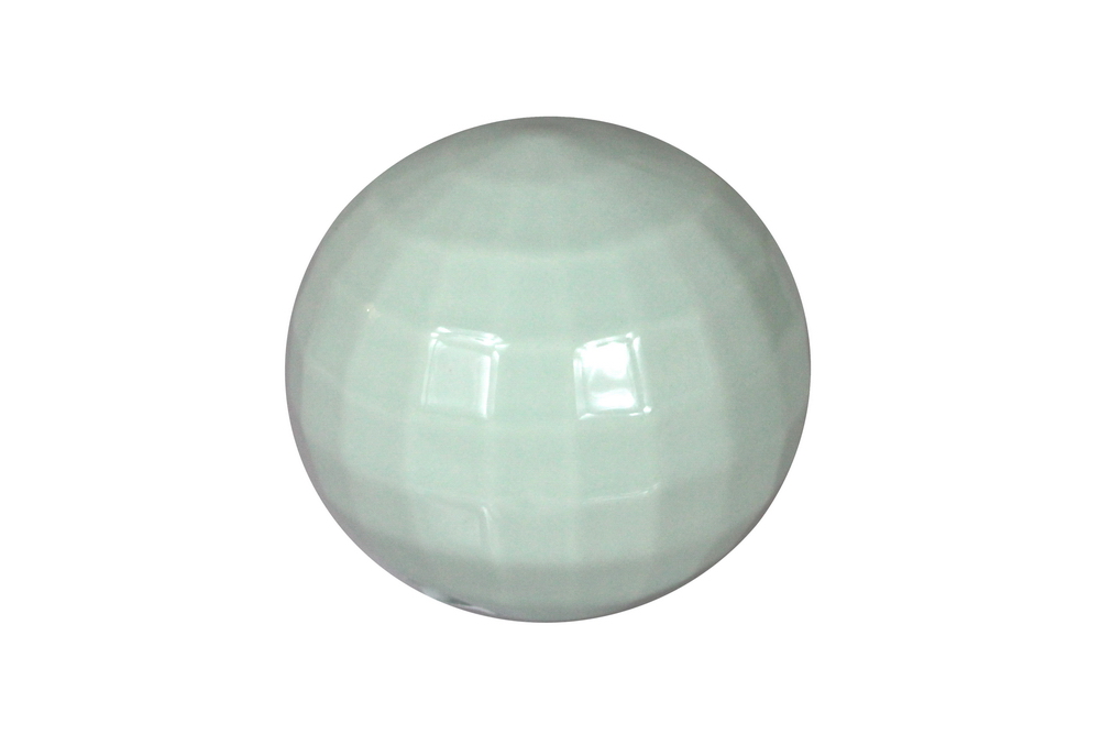 BOLA FACET 11x10cm VERDE CLARO 1