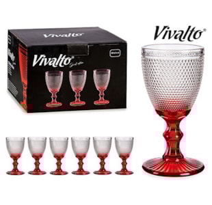 COPO AGUA PE VERMELHO 24CL 77098