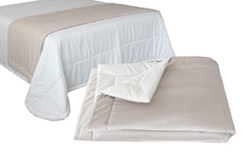 MANTA TAPA PES 70x230 C/D CREME CASCAIS