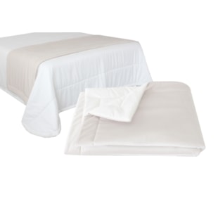 MANTA TAPA PES 70x230 C/D CREME CL CASCAIS