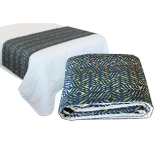 MANTA TAPA PES 70X230 03 AZUL CARAB