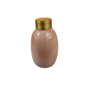 POTE ROSA VEL C/T OURO 30cm 1912TR 3374