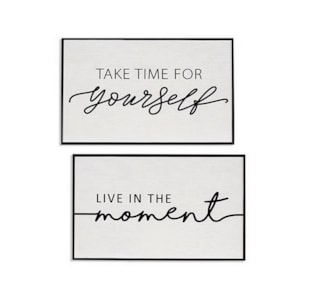 QUADRO FRASES 2S 52x32cm 93168