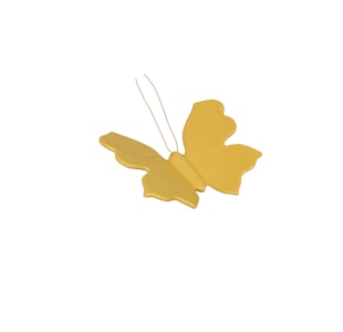 BORBOLETA GD MOSTARDA 20x18 205