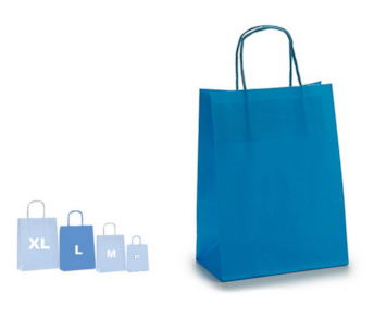 SACO PAPEL AZUL L 32x50,5 34040