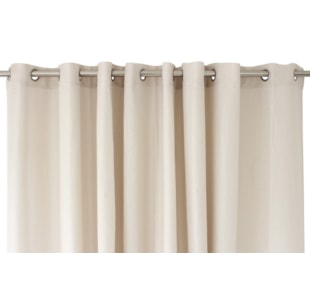 CORTINA 295X250 CREME CRYSTAL