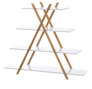 ESTANTE 4 PRAT BAMBU 125x30x103 123488