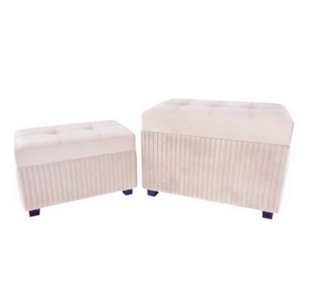 CJ2 BANCOS ROSA 60X43cm 09 0025986