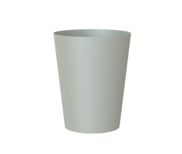 VASO PORTO ALTO 50cm CINZA CL MATE