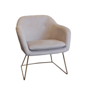 CADEIRAO LINHO BEGE 63X64X70 MB-192412