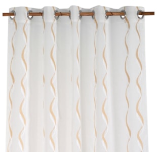 PAR CORTINADOS 140X250 DOURADO LOULE