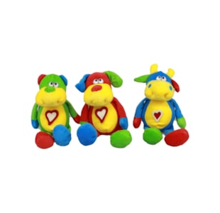 ANIMAIS PEL 3S CORACAO 17x20 B206534/18