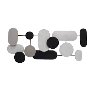 DECOR METAL PRAT 115x51,5x4,5cm 20AB1175