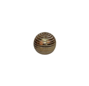 BOLA CER 9cm COBRE H2372S-QG15C