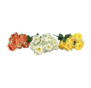 RAMO CRISANTEMOS X10 43cm 40243